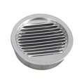 House 50002 3 in. Leigh Aluminum Mini Vent HO713819